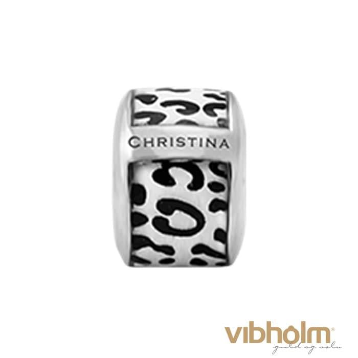Christina Jewelry & Watches - leo White Charm - sølv 630-s30-3white